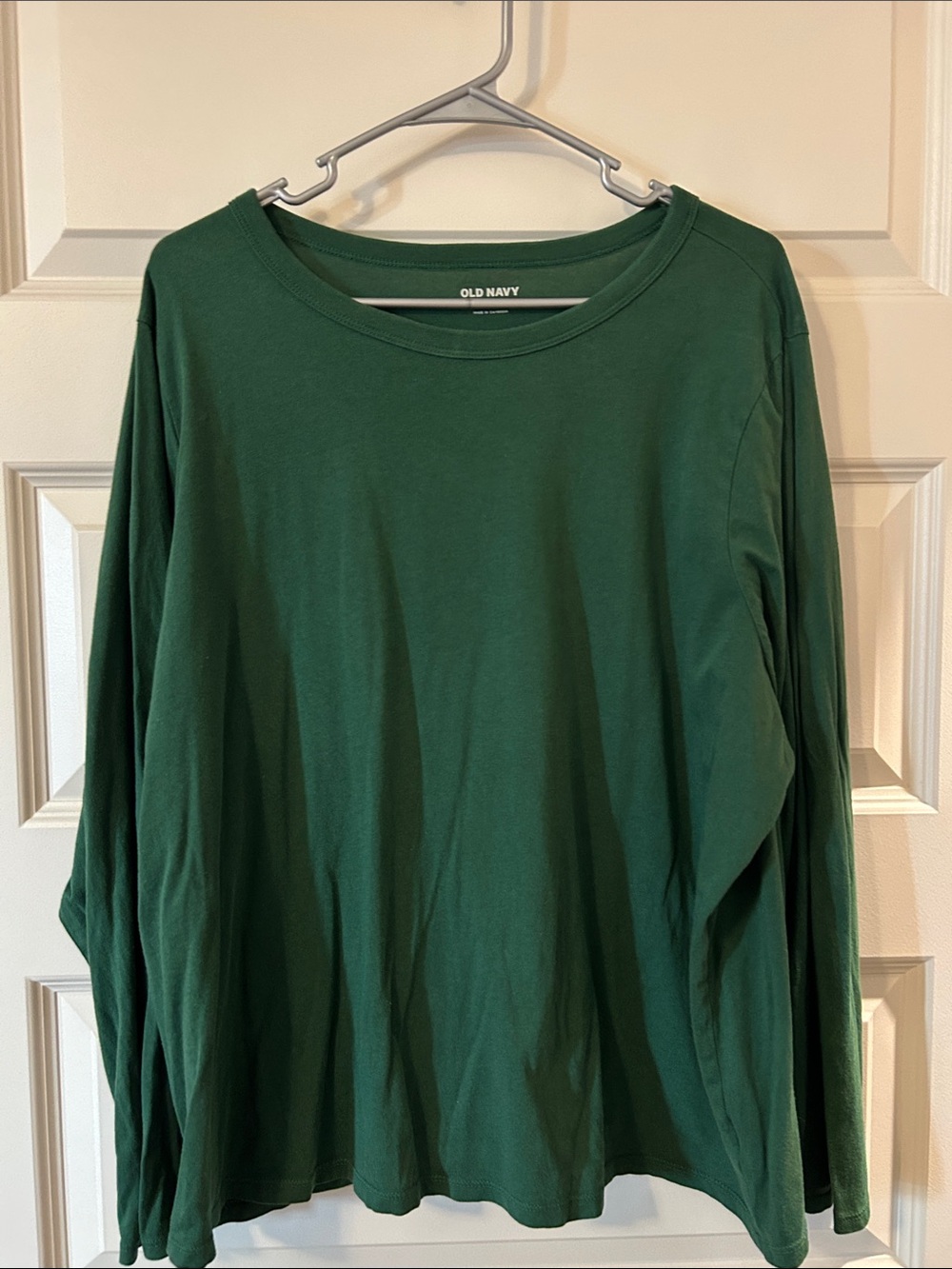 Old Navy Long-Sleeve Crew Neck Shirt - Forest Green